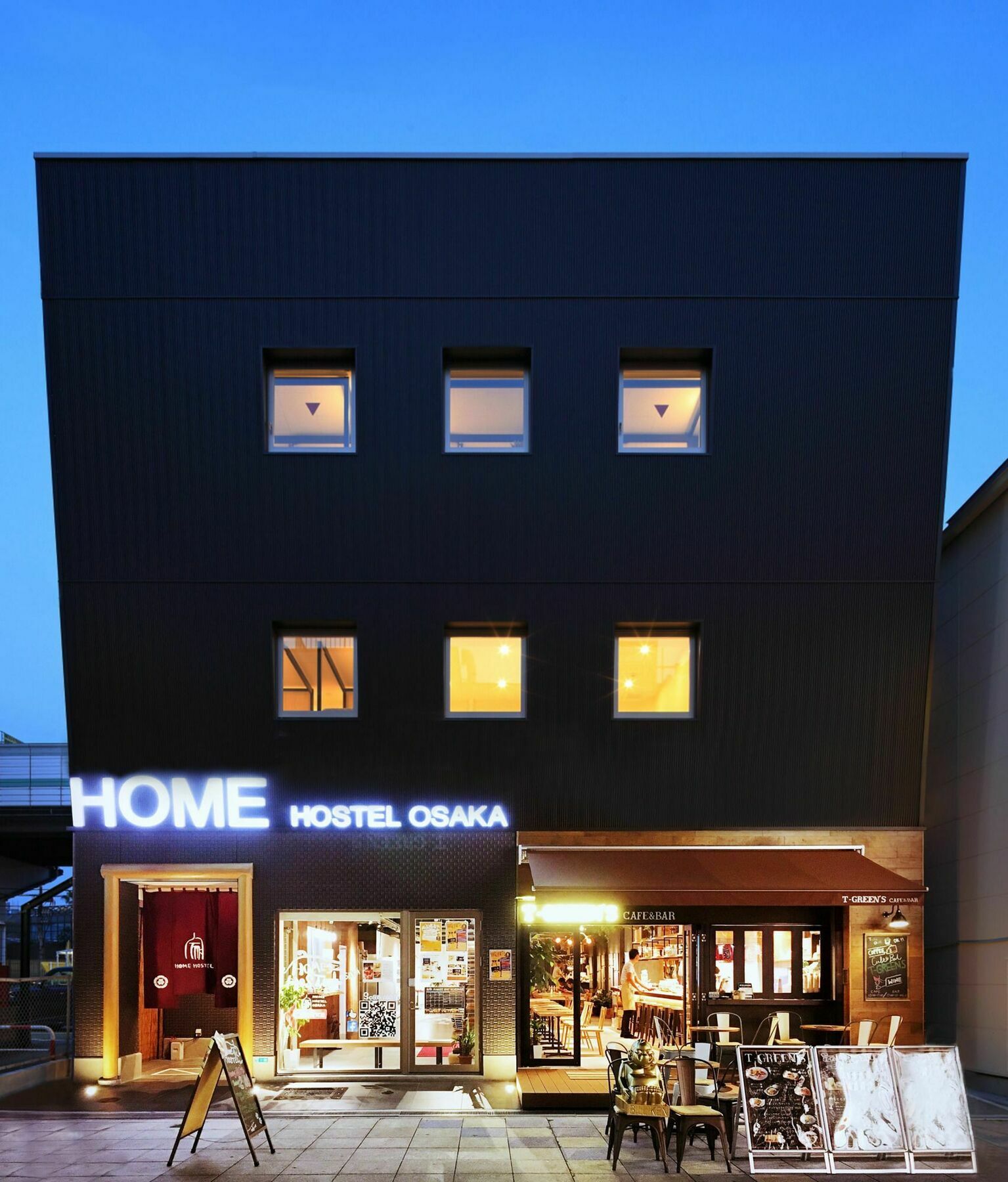 Home Hostel Osaka Eksteriør billede